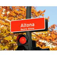 9856_9628 Stadtteilschild Altona - Bezirk Altona. | 